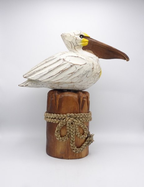 Eerlijk & Werelds houten pelikaan